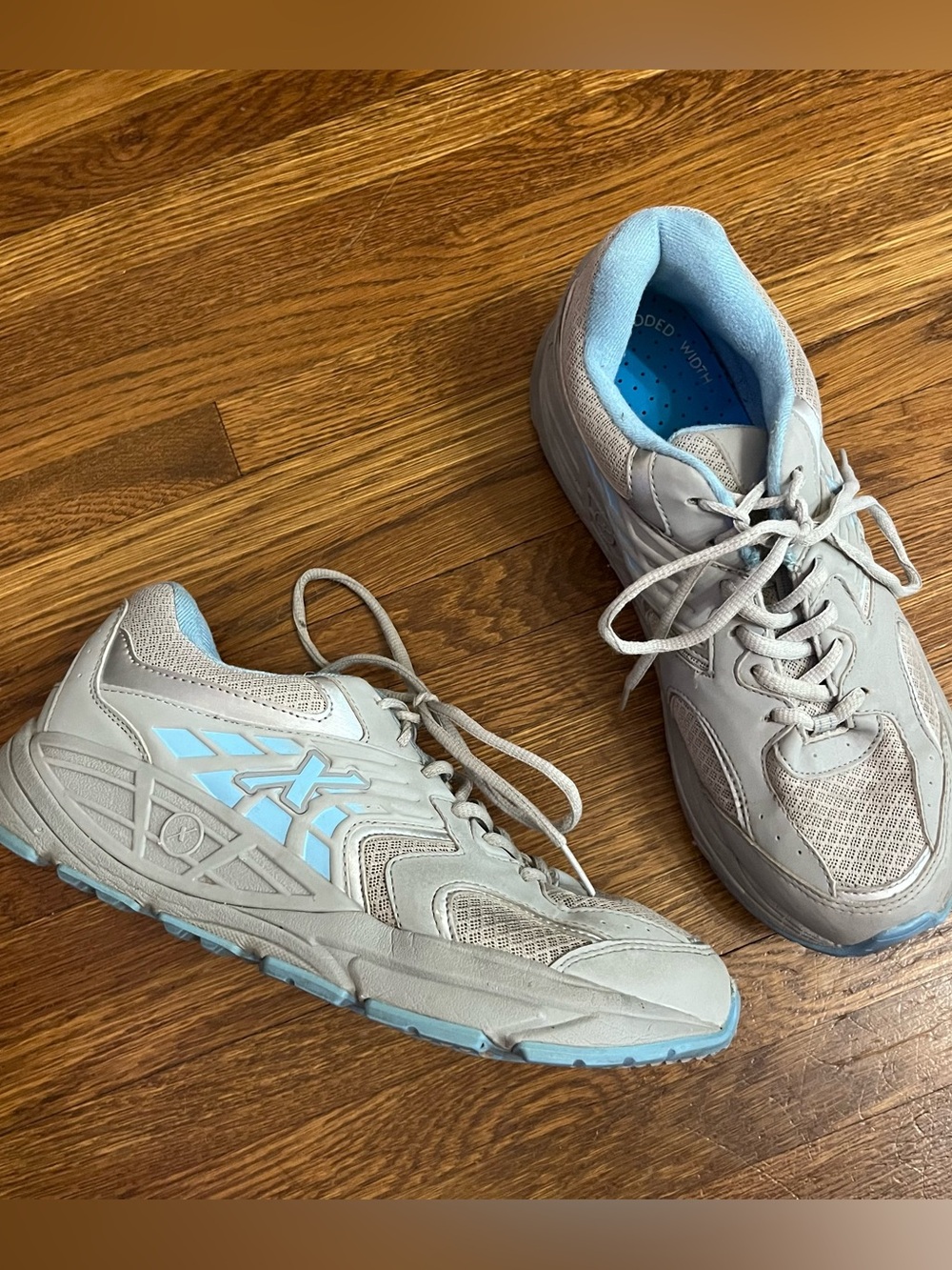 Xelero sneakers shoes 10.5 womens walking comfort Matrix One motion gray blue